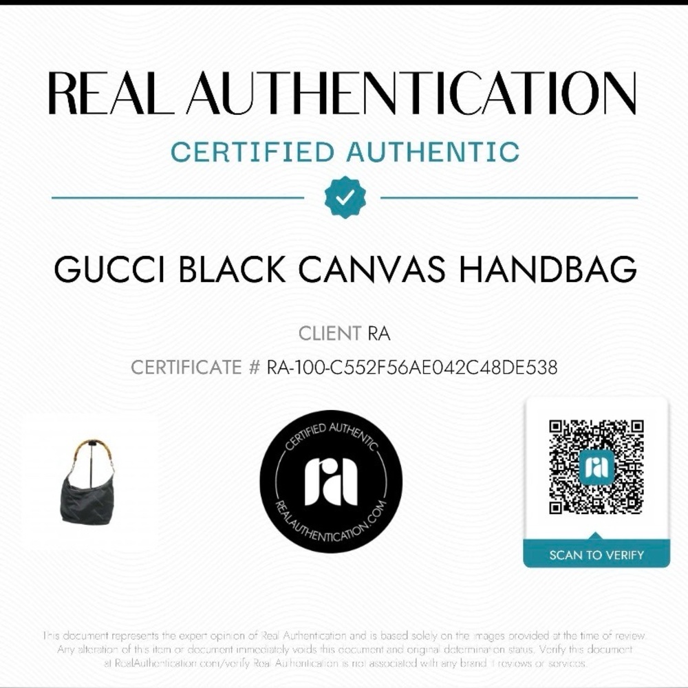 Gucci Bamboo Nylon Hobo Bag - Picture 2 of 7